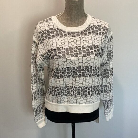 Derek Lam Sweater 10 Crosby High Low Strip ​​​​ - Picture 4 of 13